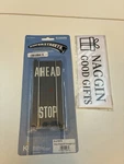 K-line Lionel 6-21573 Superstreets Stop Ahead Straight Track (2) Nos. Fixed Price $29.95.