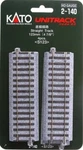 Kato 2-140 Ho Unitrack 123MM 7/8IN Straight 4PCS. Fixed Price $16.75.