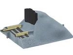Lionel Fastrack American Flyer Earthen Bumper 6-49893. Fixed Price $21.98.