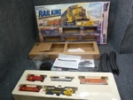 Bachmann Rail King Santa Fe Emd GP40 Ho Scale Electric Train Set - Complete. Fixed Price $199.99.