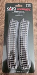 Kato 2-270 Ho Unitrack 19.25" Radius Curve 4 Pieces. Fixed Price $13.99.