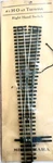 Shinohara Nickel Ho N3 Turnout Track (right) Nos. Fixed Price $39.00.