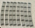 Htf Lot Of K-line 8 Curved 072 Wide Diameter O-27 Gauge Train Track. Fixed Price $72.00.