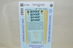 Ho Microscale Decals 87-1023 Burlington Northern Santa Fe Ry H1 Bnsf Locomotives. Fixed Price $9.00.