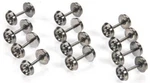 Bachmann 42903 Ho Scale Flat Back Wheel Sets 36" (12). Fixed Price $15.99.