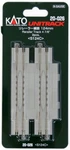 Kato 20-026 Unitrack 124MM 7/8 Straight Rerailer 2PCS. Fixed Price $12.35.
