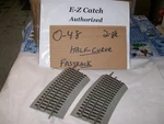 Two Pack New Lionel Fastrack 0-48 Half Curved Sections Gauge # 6-16834. Fixed Price $11.99.