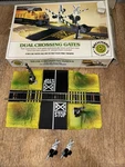 Bachmann Ho Scale Model Railroad Dual Crossing Gates # 46-3028. Fixed Price $18.00.