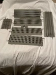 Lionel Fast 10 Inch And 1.75 Straight Tracks With Terminal. Fixed Price $50.00.