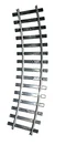 Rklin Item Number 5922 Gauge 1 Curved Track 30 Degree Piece. Fixed Price $5.56.
