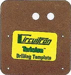 Circuitron Tortoise Drilling Template 6190. Fixed Price $11.98.