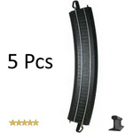 Bachmann Ho Scale 18" Radius Curve E-z Track Black Steel Alloy 44480-5. Fixed Price $13.97.