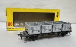 * 1/87 Ho Fleischmann Db Container Wagon Von Haus Zu Boxed 1473E. Fixed Price $23.00.