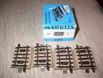 Marklin Ho Metal 4 Pcs 5102 Small Curved Track Sections Box Free Ship. Fixed Price $14.99.