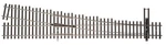 Waltherstrack Ho Code Nickel Silver #6 Turnout Right 948-10018. Fixed Price $31.23.