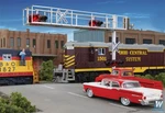 Walthers 949-4330 Modern Cantilever Grade Crossing Signal Two-lane Ho Scale. Fixed Price $47.99.