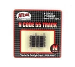 Atlas 2007 Code 55 Straight Track 25.4MM (6). Fixed Price $13.49.