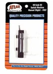 Atlas Ho Manual Switch Machine For Code 83 Turnouts Right Hand 587. Fixed Price $8.98.