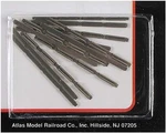 Atlas 2535 Scale Code 80 Nickel Silver Rail Joiners - 48PCS. Fixed Price $5.16.