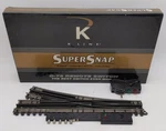 K-line K-0776 Supersnap 72" Right Hand Remote Control Switch Turnout/box. Fixed Price $64.99.