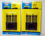 Ho Scale Model Power 2 Packs (4 Bumpers) Nickel Silver Lighted Track. Fixed Price $24.95.