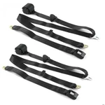 Chevy Chevelle 1968 1972 Standard 3PT Bk Retract Bucket Seat KIT-2 Belts. Fixed Price $195.50.