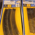 Ahm Ho Curved & Straight Track Brass 6PCS Each Model Railroad. Fixed Price $27.45.