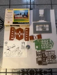 Bachmann Plus Ho Scale Frankford Junction Train Station Kit #35108 (open Box). Fixed Price $12.99.