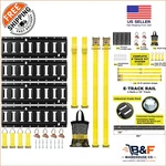 Track Tie Down System: 15-PIECE Set With 16'' Rails For Trucks & Cargo Systems. Fixed Price $97.49.