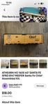 Vintage Athearn Ho 5019 Santa El Capitan 40' Refer #36068 Unassembled Kit.. Fixed Price $11.83.