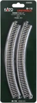 Kato 20-110 Scale R282-45 282MM Radius Curve Track Rails X 10PCS New. Fixed Price $99.50.