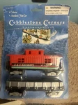 Cobblestone Corners Trains Caboose Standard Flat Car New. Fixed Price $10.00.