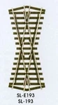 Peco SL-193 Ho Scale Crossing 24 Deg CD75NS. Fixed Price $35.69.