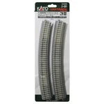 Kato 2-251 790MM 31-1/8" 22.5 Degree Track Curve (4) : Ho Scale. Fixed Price $16.99.