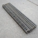 Lot 20 Gargraves Track 2-RAIL Straight 37". Fixed Price $134.99.