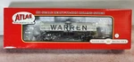 Warren Railroad Acf Single Dome 11,000 Gallon Tank Car #2225 Atlas 20002636. Fixed Price $32.95.