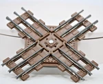 K-line K-261 027 Gauge 90 Railroad Crossing 1:48 Scale. Fixed Price $14.99.