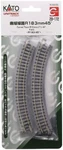 Kato 20-172 Scale Unitrack Compact Tracks 183MM/(7") RADIUS/45-DEGREE (4). Fixed Price $11.69.