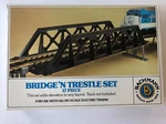 Bachmann #46-1225 Bridge 'n Trestle Set & People, Signs Telephone Post, New. Fixed Price $17.50.