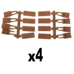 Walthers Cushion Car Coupler Pocket Kit - (4) Ho Scale. Fixed Price $31.99.