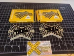 Ho Marklin 5211 SET/2 135 Degree Crossovers M-track W/box (122612). Fixed Price $15.33.