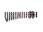 Peco SL-E492 Hoe (HON2-1/2; HON30") Narrow Gauge Turnout W/ Code 80, 12". Fixed Price $36.10.