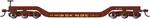 Bachmann 18338 Ho Scale Heavy Duty Depressed Center Flatcar Union Pacific Up 500. Fixed Price $32.99.