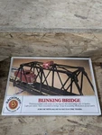 Bachmann Ho 46-1221 Blinking Light Truss Bridge Elevtd. W/ Trestles Nos. Fixed Price $9.95.