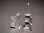 Ho Scale Us&s Type Double Door Stacked Relay Cabinets - Per Pack (2188). Fixed Price $15.00.