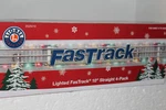 Lionel #2025010 Lighted 10" Straight Fastrack 4 Pack. Fixed Price $64.95.