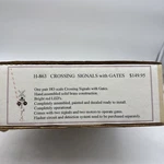 Tomar Industries #H-863 Crossing Signals With Gates Ho Scale Usa Assembled. Fixed Price $179.99.