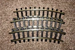 New Bright Holiday Express Curve Tracks 384 Series Polished Train. Fixed Price $57.95.