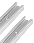Qwork Aluminum Track, Pack 12 Inch Universal - 2PCS, Silver. Fixed Price $13.97.