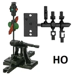Ho High Level Switch Stand W/targets, Rigid, Kit Caboose Industries 103R. Fixed Price $7.99.